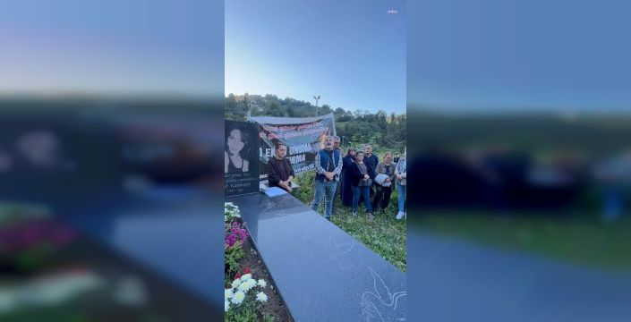 Elif Kanlıoğlu, mezarı başında anma töreniyle yad edildi