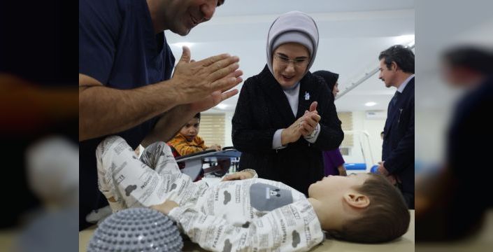 Emine Erdoğan Özbekistan'da eğitim kurumunu açtı