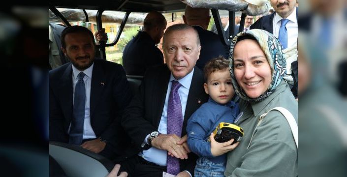 Erdoğan AileFest'i ziyaret etti