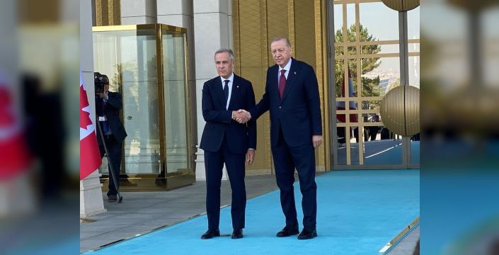 Erdoğan, Kanada Başbakanı Carney'i ağırladı