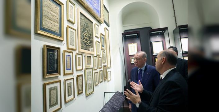 Erdoğan: Topkapı Sarayı müzeleri hayırlı olsun