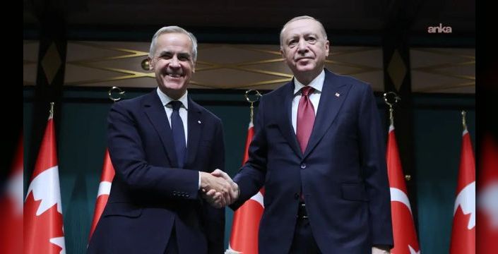 Erdoğan ve Carney, Türkiye-Kanada Stratejik Ortaklığı'nı başlatma konusunda anlaştı