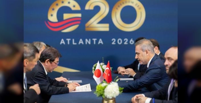 Fidan ve Motegi Atlanta'da görüştü