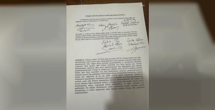 Fon düzenlemesi üzerinde muhalefetten sert eleştiriler