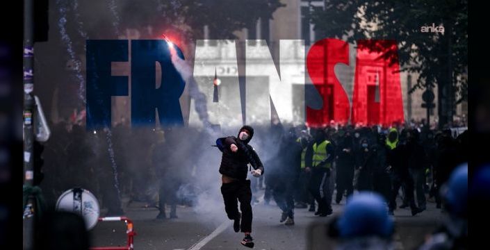 Fransa'da hayat pahalılığına karşı geniş çaplı protestolar başladı