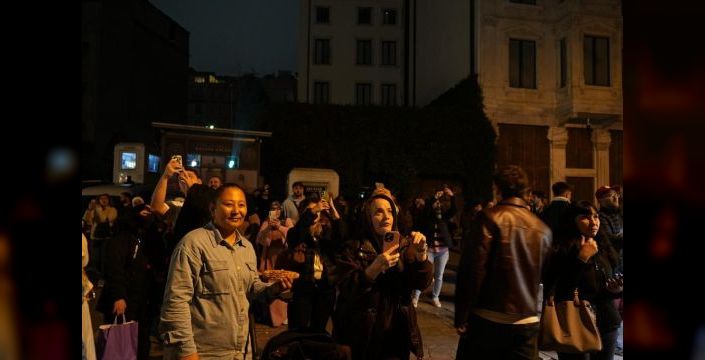 Galata Kulesi 29 Ekim'de Atatürk'e ev sahipliği yaptı