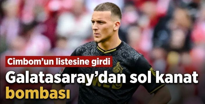 Galatasaray’dan sol kanat bombası! Cimbom'un listesine girdi