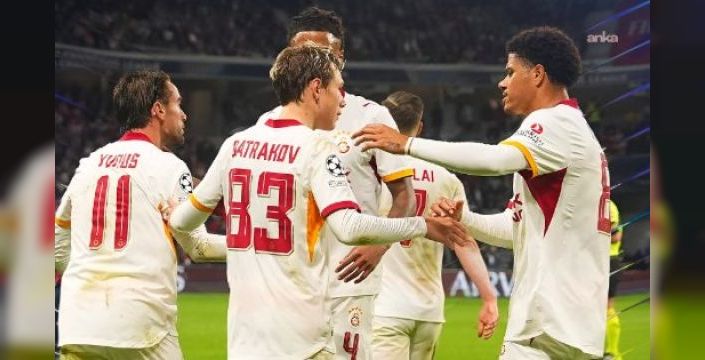 Galatasaray deplasmanda Lille'i 4-2 mağlup etti