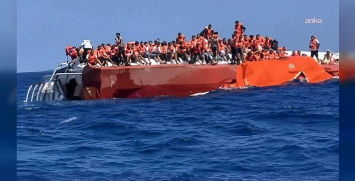 Girne'de batan gemi kazasında 3 kişiden haber var
