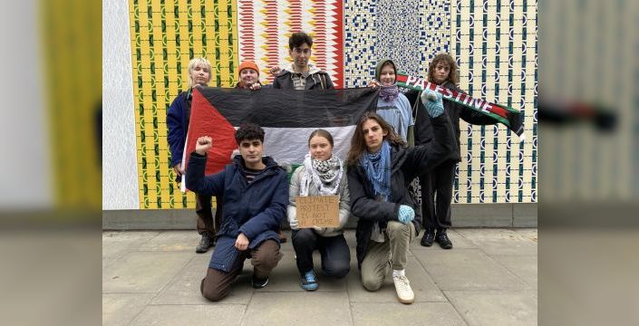 Greta Thunberg, Fransa'daki öğrenci protestolarına destek verdi