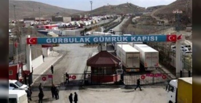 Gürbulak Sınır Kapısı'nda gümrük memurlarına bıçakla tehdit