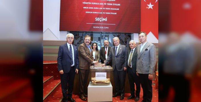 Gürsel Baran, ATO yönetim kurulu başkanlığına yeniden seçildi