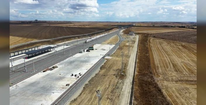 Halkalı-Kapıkule hızlı tren hattı Avrupa sınırına ulaşıyor