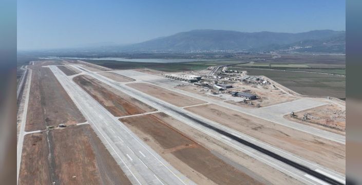 Hatay Havalimanı'nda yenileme çalışmaları sürüyor