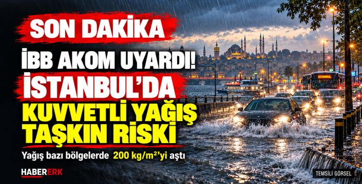 İBB AKOM’dan İstanbullulara uyarı: Su baskını ve taşkında ALO 153’ü arayın!
