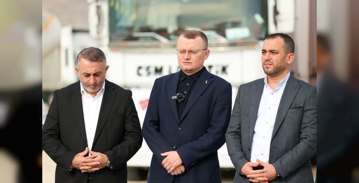 İHH, Ukrayna'ya 6 TIR yardım malzemesi gönderdi