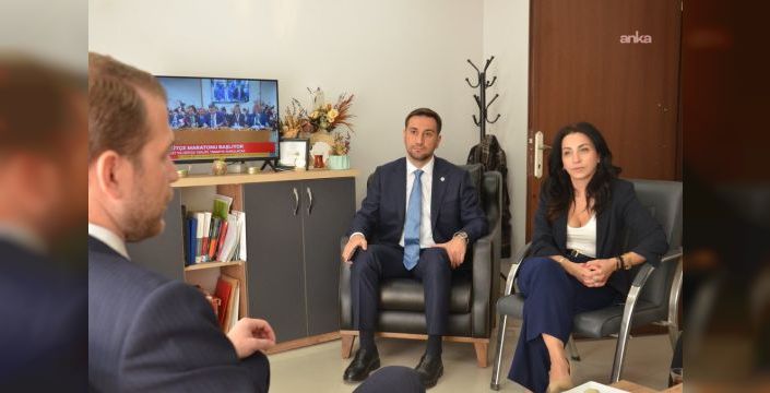 İYİ Parti heyeti ANKA Haber'i ziyaret etti
