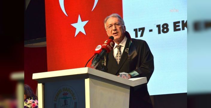 İzmir Barosu genel kurulunda ilk gün mali denetim tartışmalarıyla geçti
