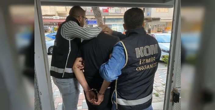 İzmir'de cezaevi firarisi O.T. yakalandı