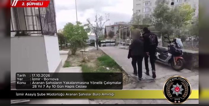 İzmir'de dolandırıcılıktan aranan çift, operasyonla yakalandı
