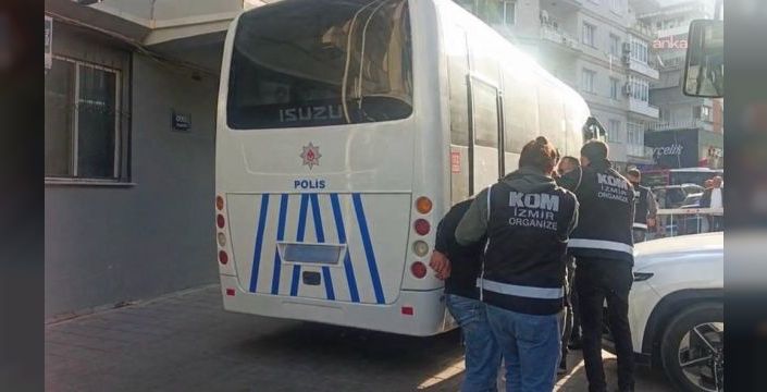 İzmir'de kundaklama yapan suç örgütü üyeleri tutuklandı