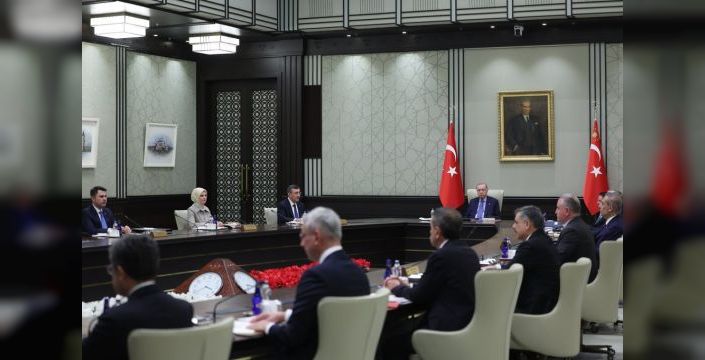 Kabine, Erdoğan başkanlığında fonlar ve 'Terörsüz Türkiye' sürecini görüştü