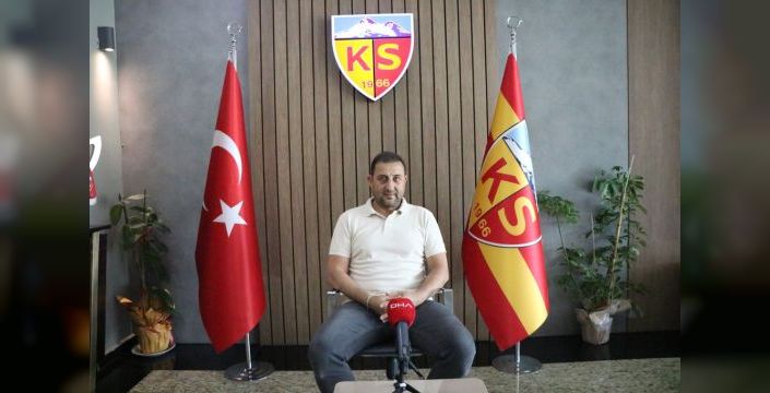 Kayserispor sportif direktörü istikrar vurgusu yaptı