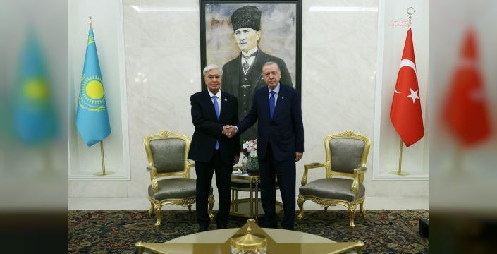 Kazakistan Cumhurbaşkanı Tokayev Türkiye'de