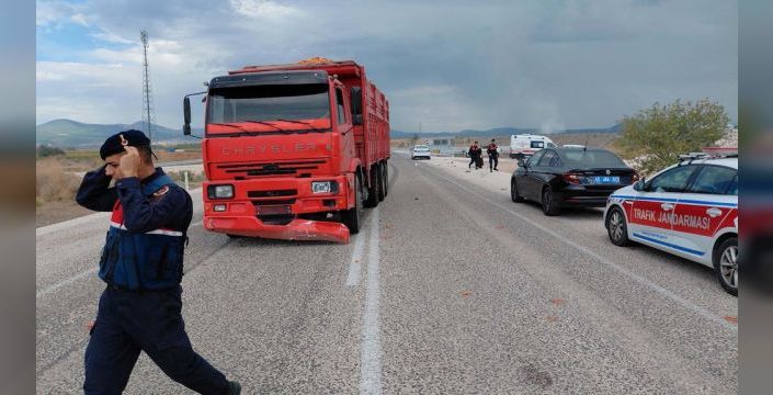 Kırkağaç'ta elektrikli bisikletli sürücü kaza sonucu hayatını kaybetti
