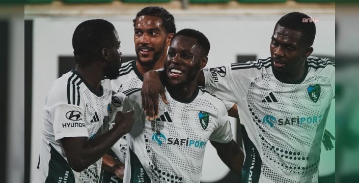 Kocaelispor, Alanyaspor karşısında ilk yarıda bulduğu gollerle galip geldi