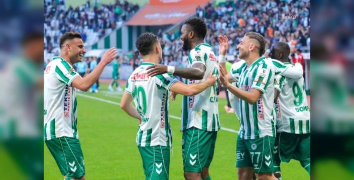 Konyaspor, Gençlerbirliği'ni 2-0 ile geçti