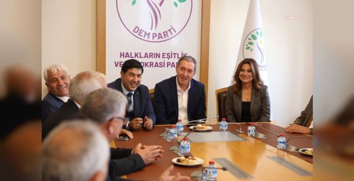 KTSO heyeti DEM Parti yöneticileriyle buluştu