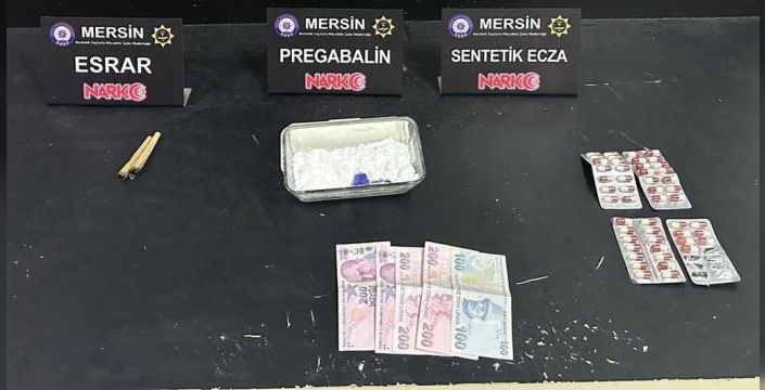 Mersin'de uyuşturucu operasyonunda 7 şüpheli tutuklandı