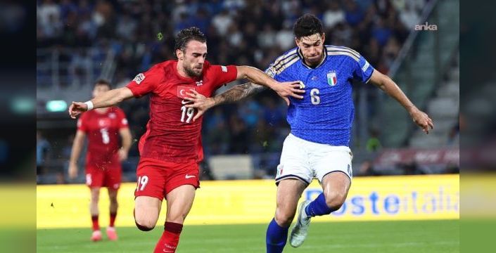 Milli takım İtalya'ya 3-1 yenildi