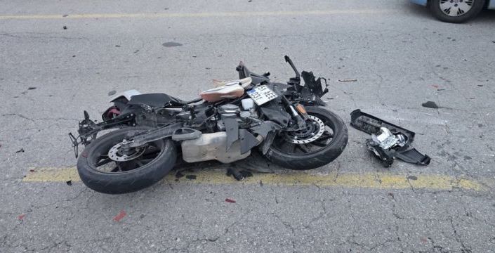Niğde'de otomobil ve motosiklet çarpıştı, 2 kişi yaralandı