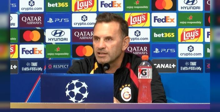 Okan Buruk: Lille maçı kazanmak için elimizden geleni yapacağız