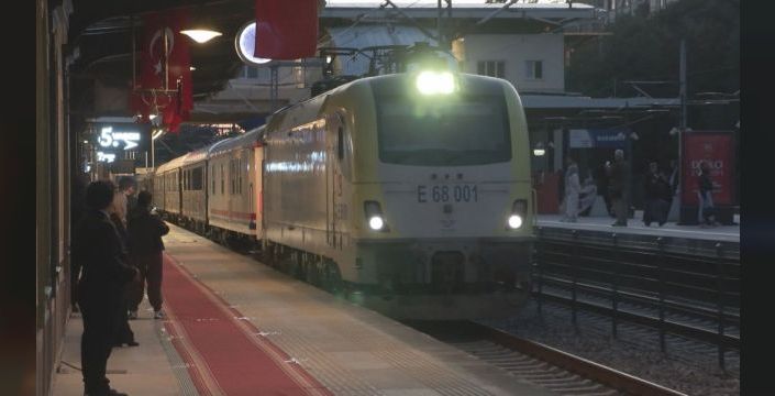 Orient Express 70 yolcuyla İstanbul'a geldi