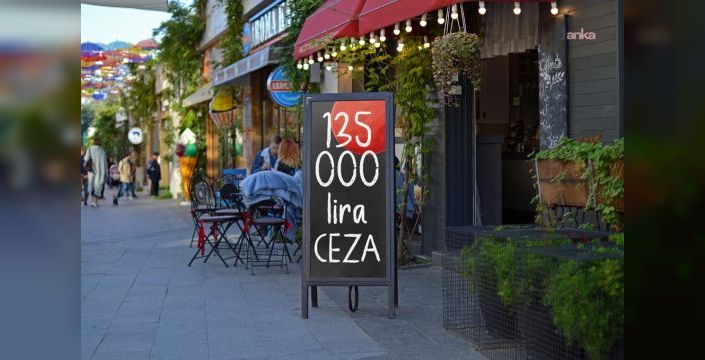 Ortaköy'de fiyat listesi olmayan mekana 135 bin lira ceza