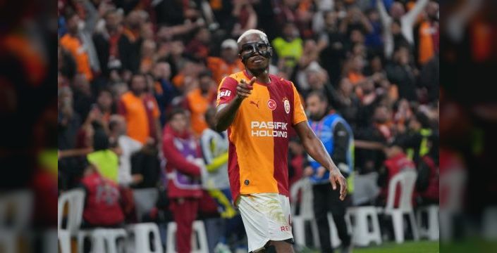 Osimhen'in iki golü derbi sonrası dünya basınında