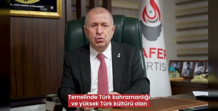 Özdağ'dan 29 Ekim mesajı: Cumhuriyetin mesut olması için mücadele ediyoruz