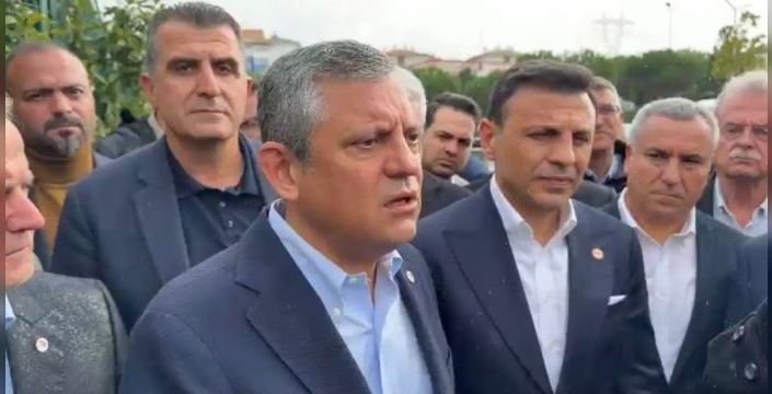 Özgür Özel, Silivri'de basın mensuplarının sorularını yanıtladı