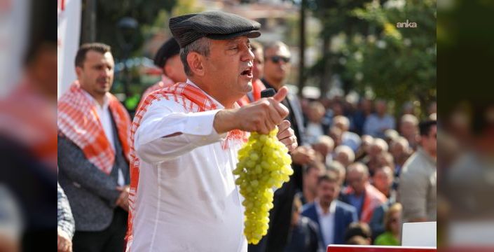 Özgür Özel, üzüm üreticileri için çözüm önerilerini açıkladı