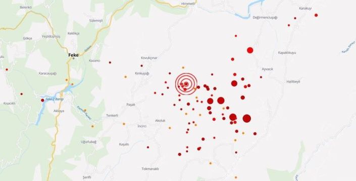 Saimbeyli bölgesi 5.8'e kadar deprem üretebilir
