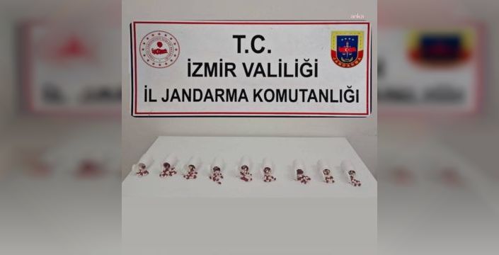 Seferihisar'da uyuşturucu operasyonu: 563 hap ele geçirildi