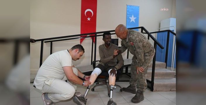 Somali'deki gazilere Milli Savunma Bakanlığı'ndan destek