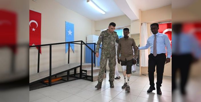 Somali gazilerine protez bacak desteği sağlandı