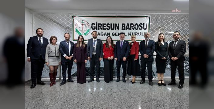 Soner Karademir, Giresun Barosu başkanlığına yeniden seçildi
