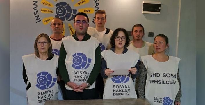 Sosyal Haklar Derneği, Soma'daki göçüğün sorumlularının cezalandırılmasını talep etti