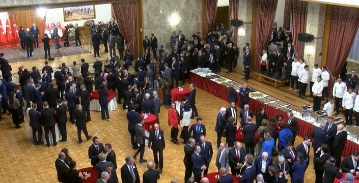 TBMM yeni yasama yılı resepsiyonu gerçekleştirildi