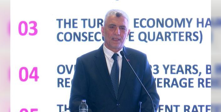 Ticaret Bakanı Bolat, müteahhitler genel kurulunda konuştu